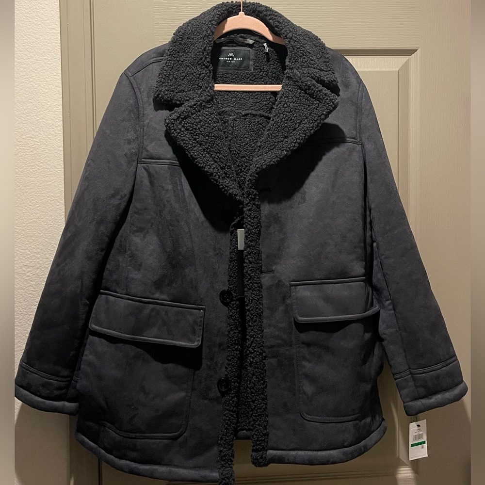 Andrew Marc Sherpa jacket
